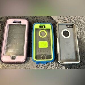 Lot of Otterbox iPhone cases
